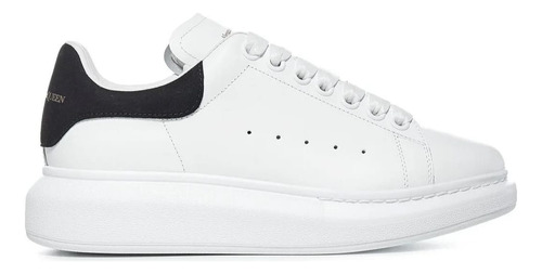 Tenis Alexander Mcqueen Talón Negro Clásico Oversized