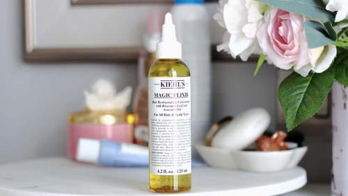 Concentrado Reestructurante Capilar Kiehl's Magic Elixir Con Hojas De Romero Y Aguacate (para Todo Tipo De Cabello Y Cuero Cabelludo) 125 Ml