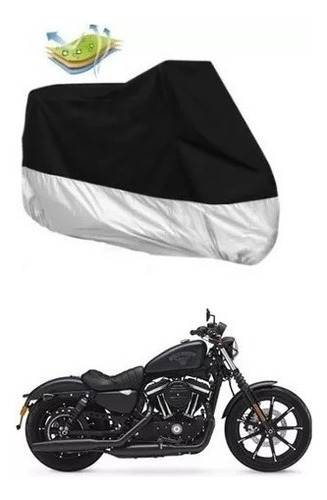 Cubierta Funda Tapa Xl 100% Impermeable Harley Davidson Iron