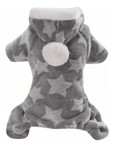 // Pijama Calientita Con Pants Y Gorro For Perros Pequeños