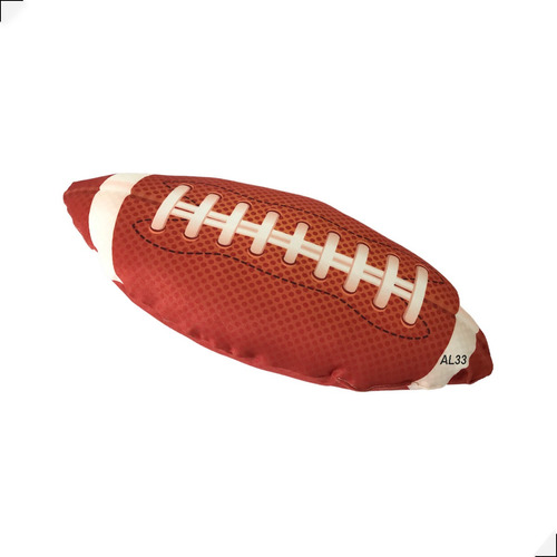 Almofada Decorativa Bola De Futebol Americano Cheia Presente