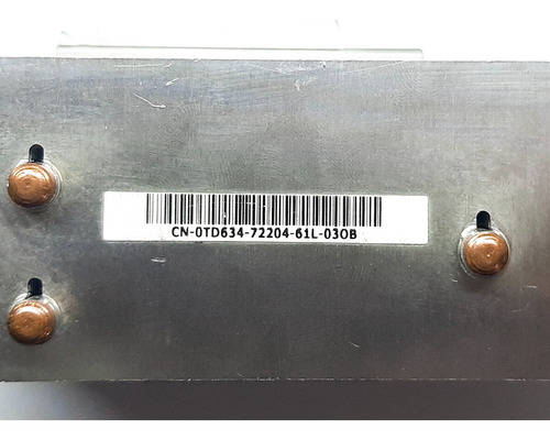 Disipador Dell Poweredge 2800, 2850, Td634 (Usado)