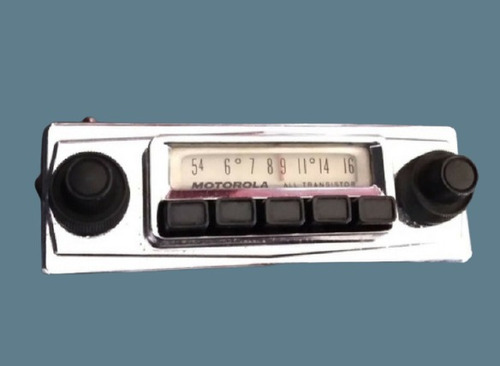 Radio Auto Antigua Motorola 6 Volts