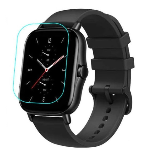 Imagen 5 de 7 de Smartwatch Amazfit Fashion GTS 2e 1.65" caja de aleación de aluminio negra, malla obsidian black de silicona A2021
