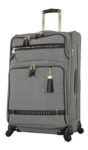 Maleta - Steve Madden Designer Luggage - Checked Large 28 In