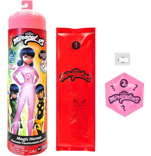 Muñeca Marinette Ladybug Revelación De Color P50390