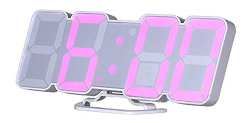 Reloj Electronico Despertador De Pared Digital Inalambrico