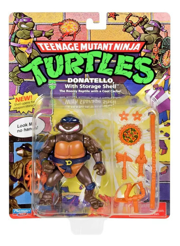 Tortugas Ninja Figura Donatello Con Accesorio