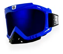 Comprar Antiparras Enduro Motocross Espejadas + Lente Repuesto Color del armazón Azul