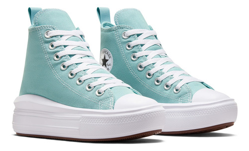 Tenis Converse Ctas Move Hi A10704c Niñas