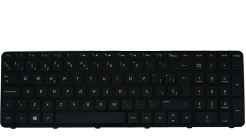 Teclado Hp Pavilion 15 E N G H R F D 250 255 256 G2 G3 Marco