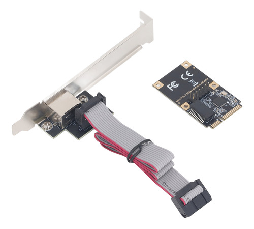 Tarjeta De Red Mini Pci Express Gigabit Pcie De Un Solo Puer