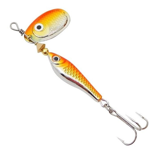Pack Combo 3 Cucharas Laser Spinner Con Pescadito 15 Grs