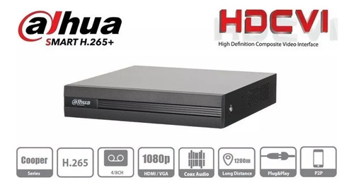 Kit 4 Camaras Bullet 2mp Dvr 8ch 1080plite Dahua Cooper 2tb