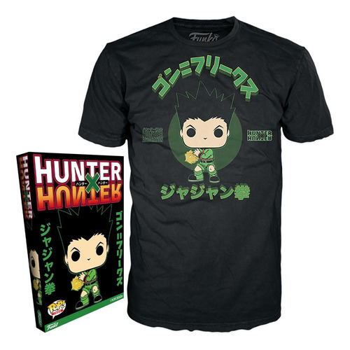 Franela Funko Pop! Tees Original Gon Hunter X Hunter Talla L