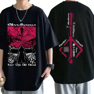 Camiseta Bloodborne Indie Game Style Oversize