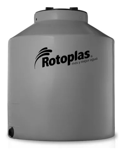 Tanque De Agua Bicapa Gris 1100lts - Rotoplas