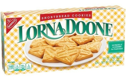 Nabisco Lorna Doone  Shortbread Cookies  10-pack 290 G