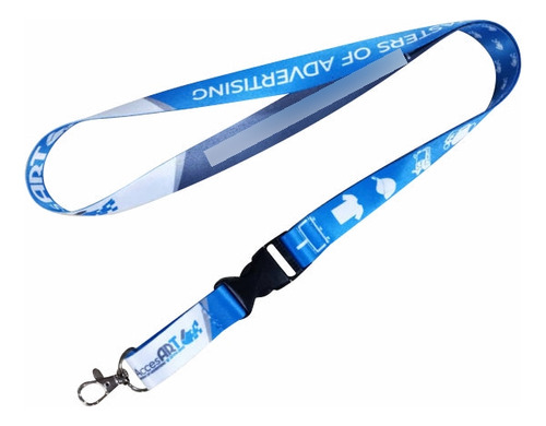 Lanyards Full Color 100% Poliester Clic Clac Y Cancamo 20mm
