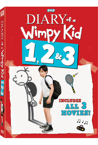 Diario De Un Nino Wimpy 1, 2 Y 3