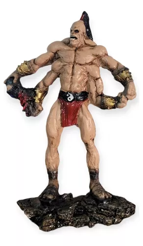 Boneco Goro Mortal Kombat Colecionável Geek 24cm Resina