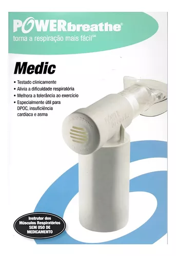 Power Breathe - Exercitador e Incentivador Respiratório 