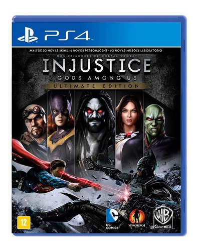 Injustice Gods Amoung Us Ultimate Edition Ps4 Usado