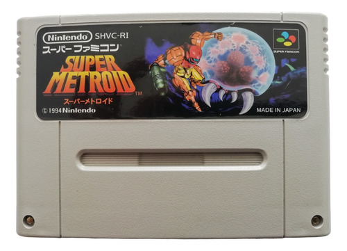  Super Metroid Versión Japones - Super Famicom