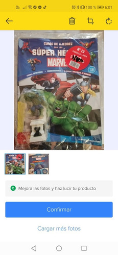 Figura Hulk Fascículo#13 Ajedrez Marvel Planetadagostini