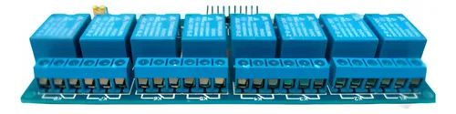 comprar 2 Piezas Del Modulo De 8 Canales Rele Relay Relevadores De 5