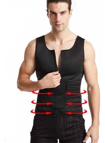 Traje Deportivo Body R Para Hombre  Chaleco Tipo Corsé  Cors