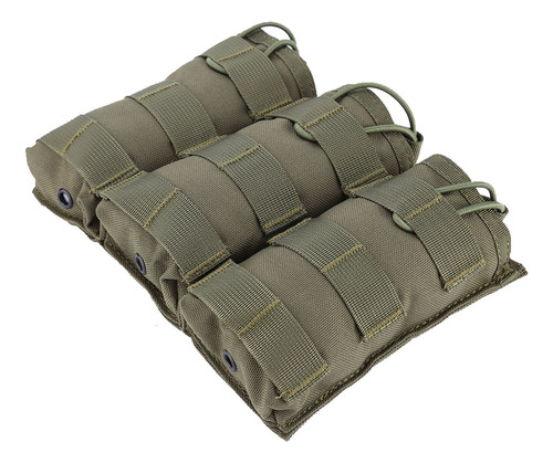 Funda De Nailon Para Revistas Molle Triple Pistol Outdoor