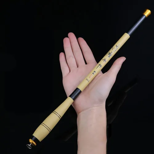 Caña De Pescar Telescópica Stream Hand Pole, De Carbono