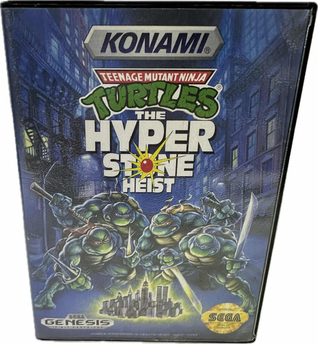 Turtles Ninja The Hyper Stone Heist | Sega Genesis En Caja (Usado)