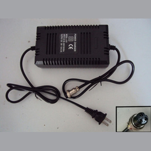 Cargador De Scooter Eléctrico Adaptador De Fuente De