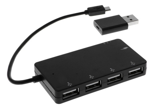 Nuevo Adaptador Micro Usb Para Fêmea 4 Usb 2.0 Power