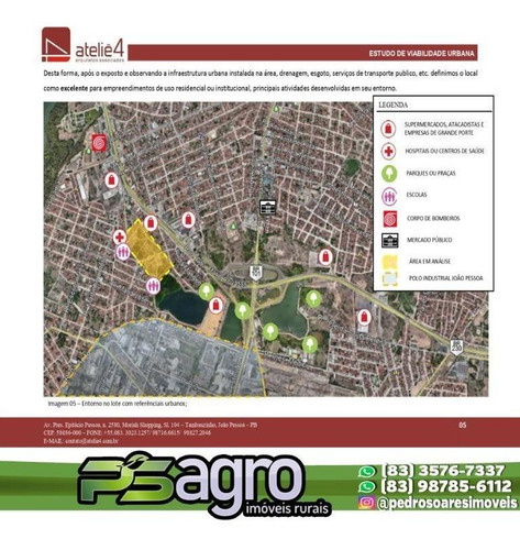 Imagem 1 de 12 de Área À Venda, 61200 M² Por R$ 7.500.000 - - Bairro Jardim Veneza - João Pessoa/pb - Ar0020