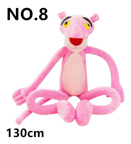 1 Pieza 130 Cm Suave Pantera Rosa Peluche Juguete De Regalo