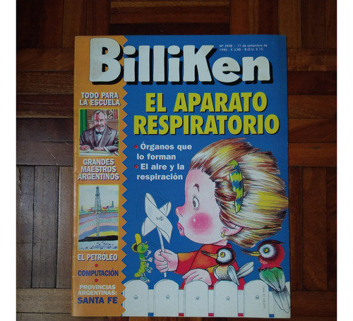 Revista Billiken N°3948 11 De Septiembre 1995