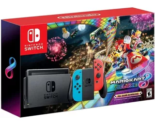 Consola Nintendo Switch Mario Kart 8 Edicion Especial Msi