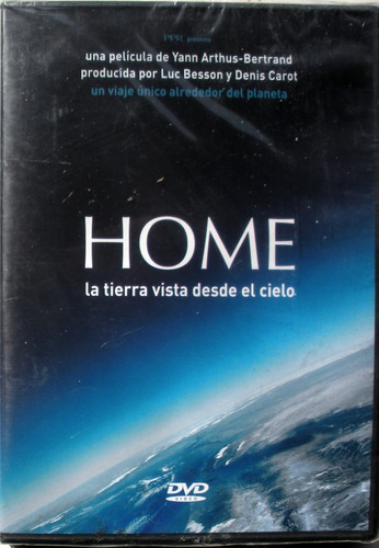 Dvd Home La Tierra Vista Desde El Cielo Yann Bertrand  Nuevo