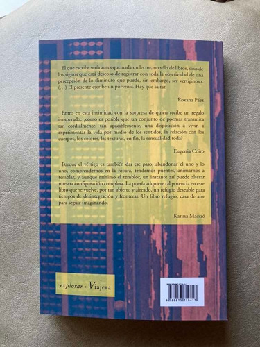 Libro Vértigo Diminuto Poesía De Axel Levin