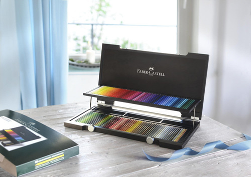 Imagen 2 de 6 de Lapices Polychromos Estuche Madera X120 Faber-castell