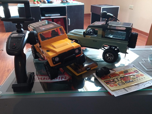 Imagen 4 de 4 de Rc Offroad Trail Truck Land Rover Defender 1/12 Con Cámara