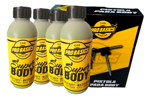 Super Body 4 Pzs + Pistola Pack + Envio Gratis