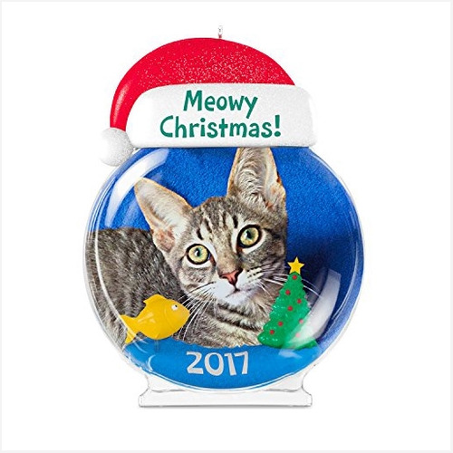 Hallmark Keepsake 2017 Meowy Christmas  Adorno