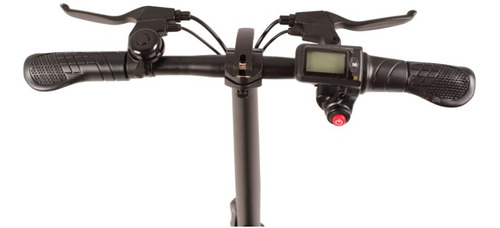 Imagen 3 de 10 de Monopatin Electrico C1 Asiento Y Canasto 25 Km/h 380w