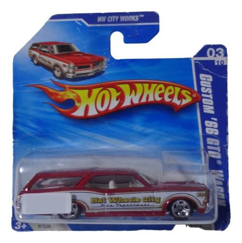 Custom 66 Gto Wagon Hot Wheels 3/10 119/214 R7536
