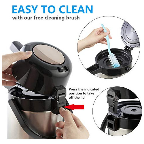 Termo Café De 3l (102 Oz), Dispensador De Bebidas Aisl...