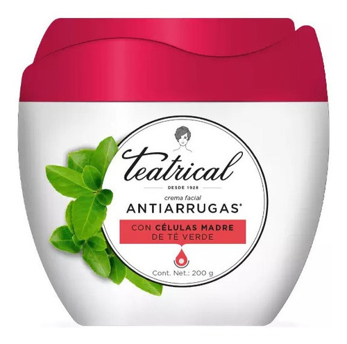 Teatrical Crema Facial Antiarrugas X200 Gramos Original